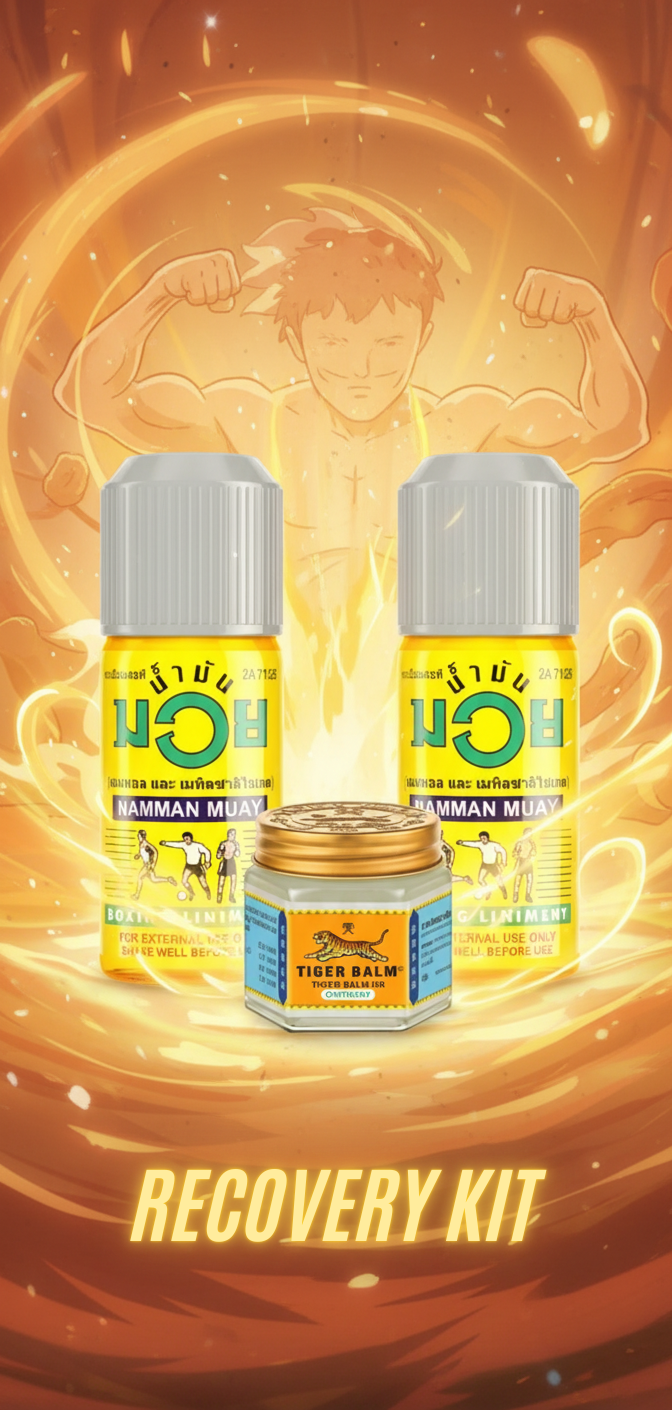 RECOVERY KIT – Namman Muay Thai Oil & Tiger Balm for Muscle Relief, Warm-Up & Faster Recovery