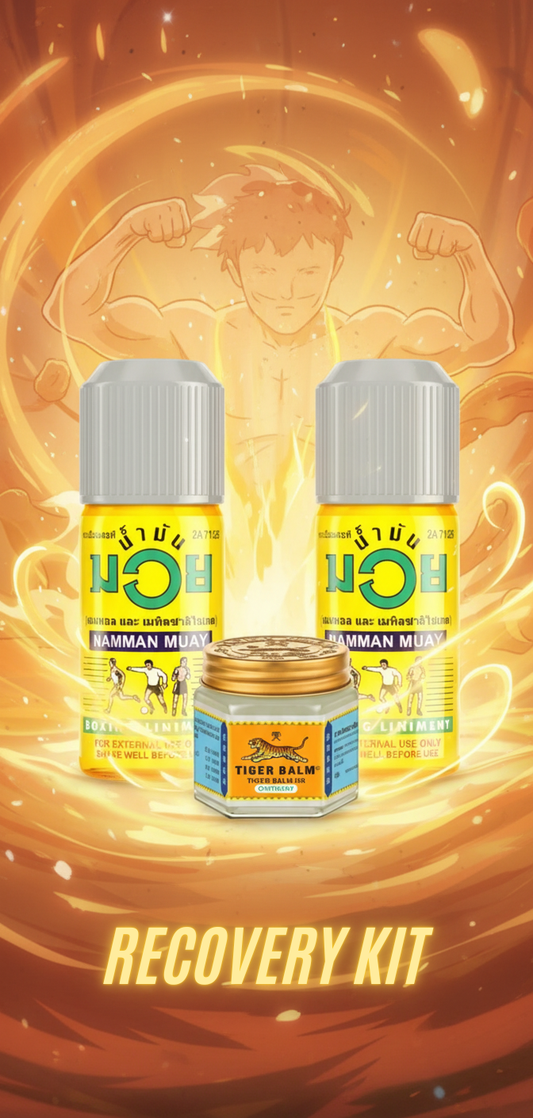 RECOVERY KIT – Namman Muay Thai Oil & Tiger Balm for Muscle Relief, Warm-Up & Faster Recovery