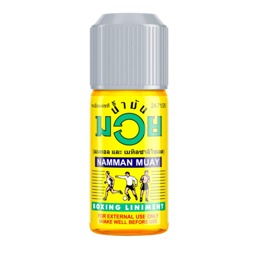 Namman Muay Thai Oil 120ml – Traditional Thai Herbal Massage Oil for Muscle Warm-Up & Recovery